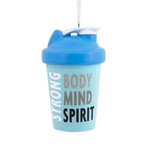 Fitness Shaker Bottle Hallmark Ornament